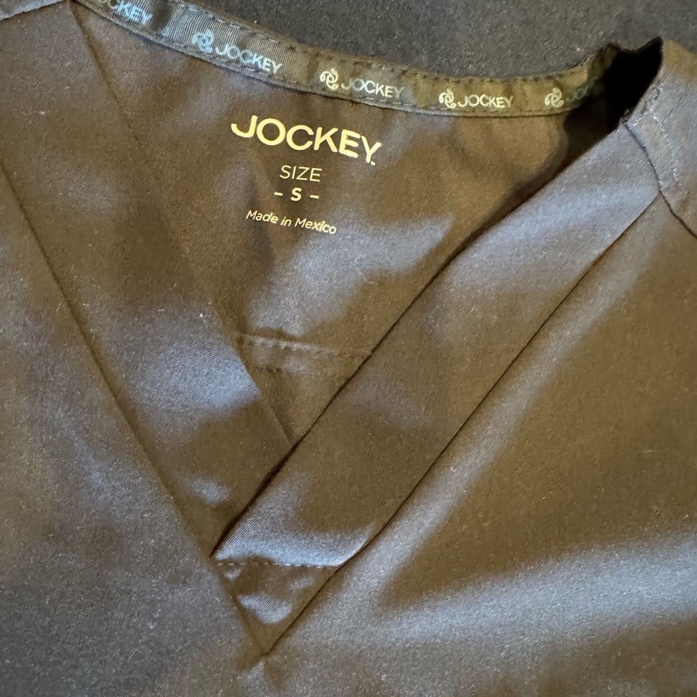 Jockey Women’s Black Scrub Top Sz S - Picture 3 of 3